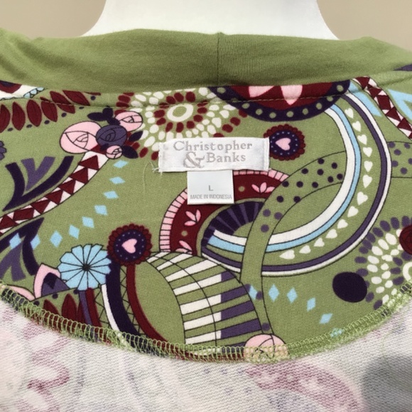 Christopher & Banks zippered hoodie - Picture 13 of 16